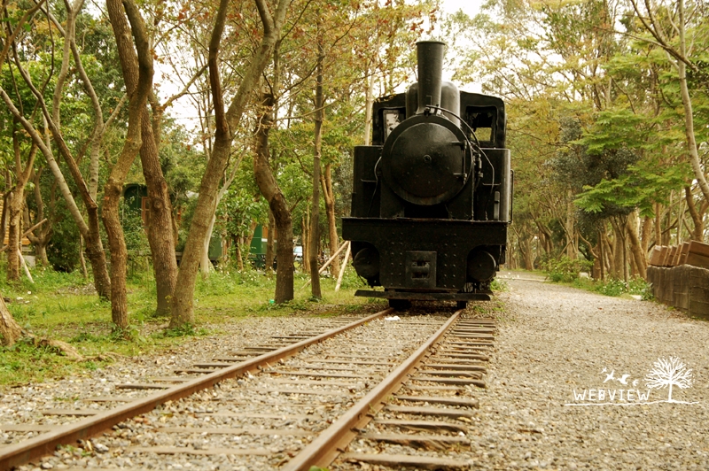羅東林業文化園區蒸汽火車頭(實景)